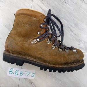 •Molitor Switzerland womens size 8-8.5 Hiking Mountaineering Hand Made Boots